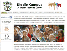 Tablet Screenshot of kiddiekampusalameda.org